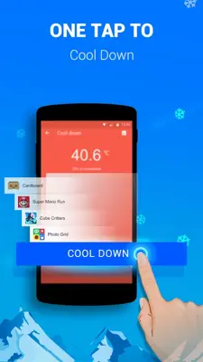 Phone Cooler CPU, Cool Down Phone Temperature android App screenshot 2