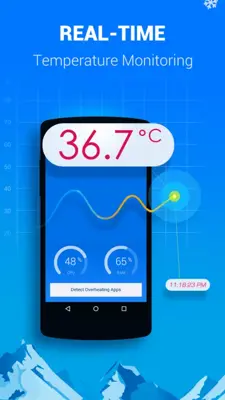 Phone Cooler CPU, Cool Down Phone Temperature android App screenshot 3